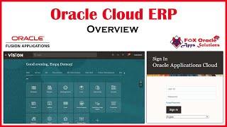 Oracle Fusion Application  Oracle Cloud  Oracle Cloud ERP  Oracle ERP  Oracle ERP Overview