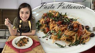 How To Make Puttanesca Pasta Easy  Chefmom Rosebud