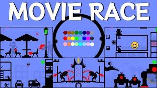 24 Marble Race EP. 51 Movie Race by Algodoo