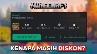 Kenapa Minecraft Bedrock Masih Diskon?