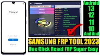 All Samsung FRP Bypass 2023 With FRP Tool One Click Unlock FRP  Remove Google Account Android 1213