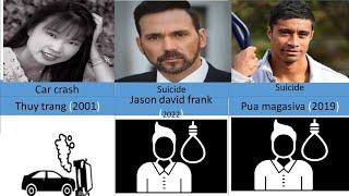 How Power Rangers Actors Died.