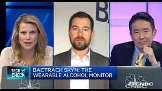 BACtrack Skyn™ Wearable Alcohol Monitor  CNBC Interviews BACtrack CEO Keith Nothacker