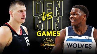 Denver Nuggets vs Minnesota Timberwolves Game 5 Full Highlights  2024 WCSF  FreeDawkins