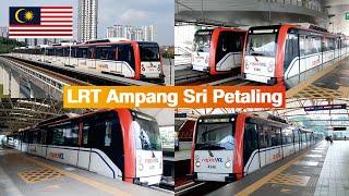 RapidKL Malaysias LRT Laluan Ampang & Sri Petaling CSR Zuzhou AMY Compilation