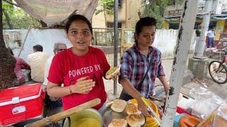 Mumbais Graduate Vadapav Wali  Atmanirbhar Vadapav Wali  Indian Street Food