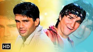 Suit Boot Pehno Ya Kurta  Suniel Shetty Saif Ali Khan  Humse Badhkar Kaun 1998  Udit Narayan