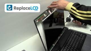 Dell Studio LCD Screen Replacement Guide Inspiron Vostro - Replace Install Laptop LCD