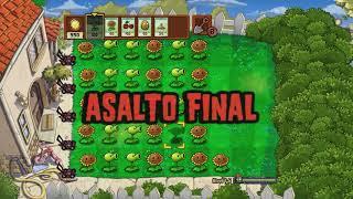 Plantas vs zombies nivel 1-5 - 1-7