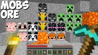 WHICH MOB ORE is the BEST in Minecraft ? MOB INSIDE ORE 