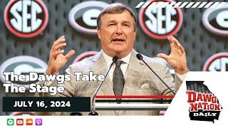 Kirby Smart takes the stage at SEC Media Days  DawgNation Daily
