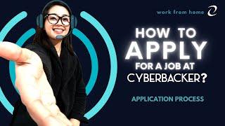 How to Apply for a Job at Cyberbacker Online Job Requirements and Application Process