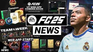 EA FC 25 • LEAKS & NEWS  Weekend League Rewards  Web App Start  TOTW 1  Evolutions  News 12