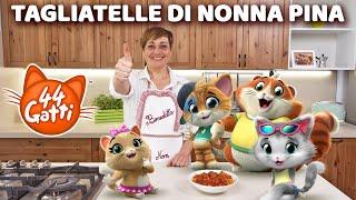 LE TAGLIATELLE DI NONNA PINA - Ricetta Speciale di Benedetta con @44GattiIT 