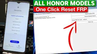 Honor X6a FRP️  WDY-LX1WDY-LX2  All Honor Remove FRP key TOOL