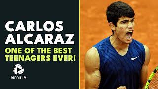 Carlos Alcaraz One Of The BEST Tennis Teenagers Ever 