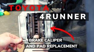 Toyota 4Runner Front Brake Caliper and Pad Replacement 2010-2023