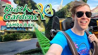 My First Time at Busch Gardens Tampa  Busch Gardens Tampa Vlog 2024