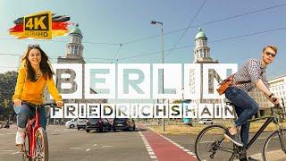 4K Walking Tour in Berlin Friedrichshain Boxhagener Straße und Petersburger Straße