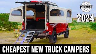 Cheap Truck Campers Are a Thing? Best Pop-up Wedge-Style Models to Buy in 2024