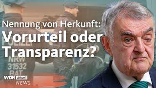 NRW-Polizei will jetzt die Herkunft von Tätern immer nennen  WDR aktuell