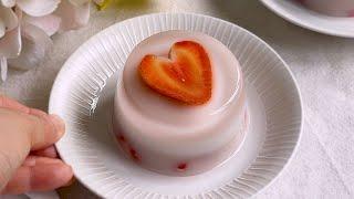 Easy Strawberry Jelly  Jelly Recipe  草莓果冻食谱