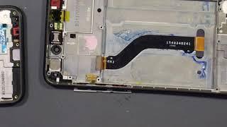 Huawei P8 Lite 2017 P9 Lite 2017.  Full teardown. Replacing LCD+touchscreen with frame.