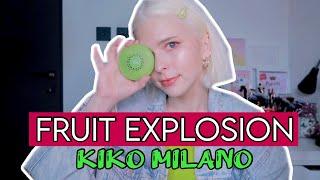 NEW Kiko Milano Fruit Explosion  Summer 2021 Collection  Best collection yet?