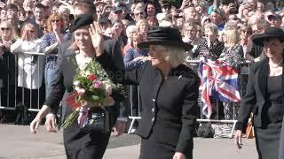 King Charles does walkabout in Cardiff for the first time as monarch