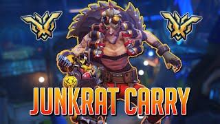 My Overwatch Teams Needed a Carry so I Played Junkrat...