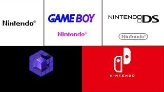 Every Nintendo Startup Screen NES N64 Gamecube Wii U Switch Gameboy GBCGBA DS 3DS