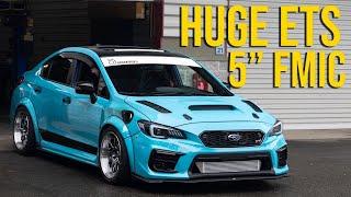 EG33 Powered Subaru WRX STI Gets a HUGE ETS 5 FMIC