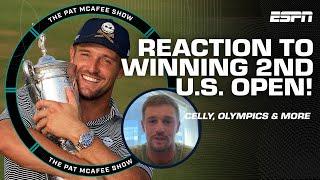 Bryson DeChambeau reacts to winning 2024 U.S. Open   The Pat McAfee Show