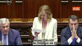 Linformativa della premier Meloni alla Camera in vista del Consiglio Ue PARTE 2