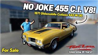 1971 Oldsmobile Cutlass 442 W-30 For Sale at Fast Lane Classic Cars