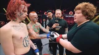 Woman vs TWO Men In A 2-on-1 MMA Handicap Match  Generational Island Boys vs Female Fat Ben Askren