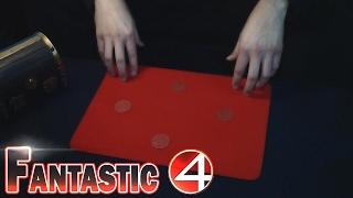 COIN MAGIC - Learn how to produce and vanish coins - FANTASTIC 4