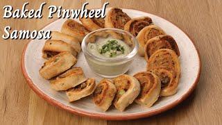 Baked Pinwheel Samosa made from Aashirvaad Atta  चटपटा रोल समोसा रेसिपी  Aashirvaad Atta Recipes