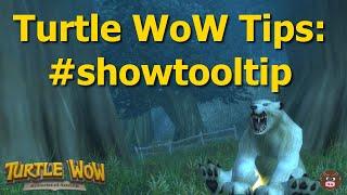 Turtle WoW Tips #showtooltip