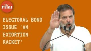 Mr. Modi’s hands were quivering during the interview while speaking on the electoral bonds