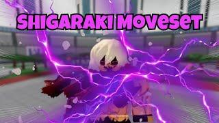 Destroying Using Tomura Shigaraki Moveset in Roblox Heros Battlegrounds