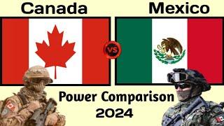 Canada vs Mexico military power comparison 2024  Mexico vs Canada military  World Military Power