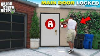 Franklin Got Locked Out of Franklins House in GTA 5  SHINCHAN and CHOP