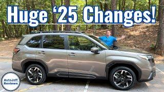 Whats New - 2025 Subaru Forester - Huge Changes & Upgrades