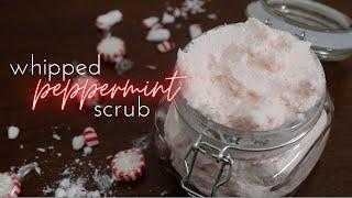 Super Moisturizing Body Scrub  DIY Whipped Peppermint Sugar Scrub