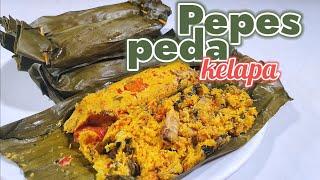 RESEP PEPES PEDA KELAPA MASAKAN TRADISIONAL    MASAKAN TANPA MINYAK