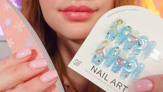 asmr nail salon 