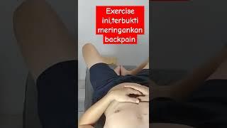 Exercise ini terbukti meringankan sakit pinggang #shorts #feed #pijatterapimasyanto