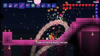 Terraria - All bosses at the same time The Deadly Trio