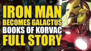 Iron Man Becomes Galactus Books of Korvac 1-3 Full Story  Comics Explained